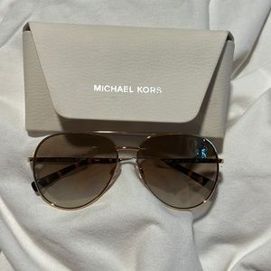Michael Kors Aviator Sunglasses